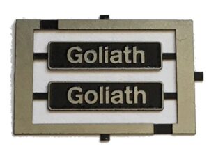 57301 Goliath Etched Nameplate - OO DRS