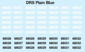 DRS Revised Compass Livery Class 68 Renumbering Pack - for DAPOL