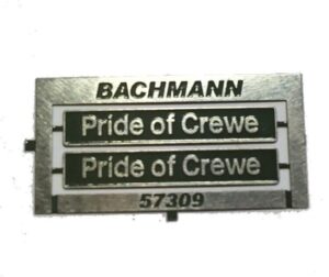 57309 Pride of Crewe nameplate - OO Gauge