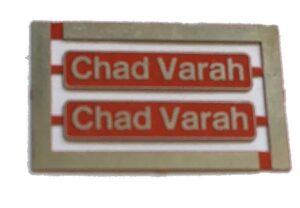 57302 Chad Varah Etched Nameplate - OO DRS