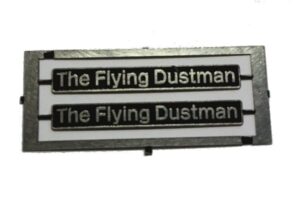 66783 The Flying Dustman Etched Nameplate - OO BIFFA