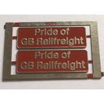 Class 66, 66773 GBRf PRIDE Transfer Pack OO Gauge PRIDE OF GB RA