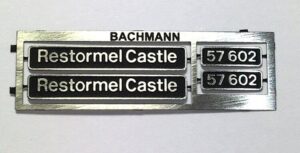 57602 Restormel Castle Nameplate - OO Gauge