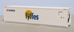 C-Rail N Gauge Fyffes 40ft HC Reefer