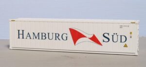 C-Rail N Gauge Hamburg Sud 40ft HC Reefer