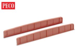 Peco NB-39 Girder Bridge Side, Plate Girder Type, Red Oxide N Gauge