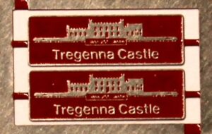 43042 Tregema Castle etched nameplates OO Gauge