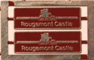 43155 Rougemont Castle etched nameplates OO Gauge