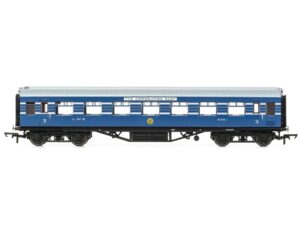 HORNBY R4965 LMS Stanier Coronation Scot 57' RTO Coach 8961 with lights OO Gauge