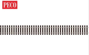 Peco SL-100 Code 100 Nickel Silver Rail Wooden Sleeper HO/OO Gauge Full Box