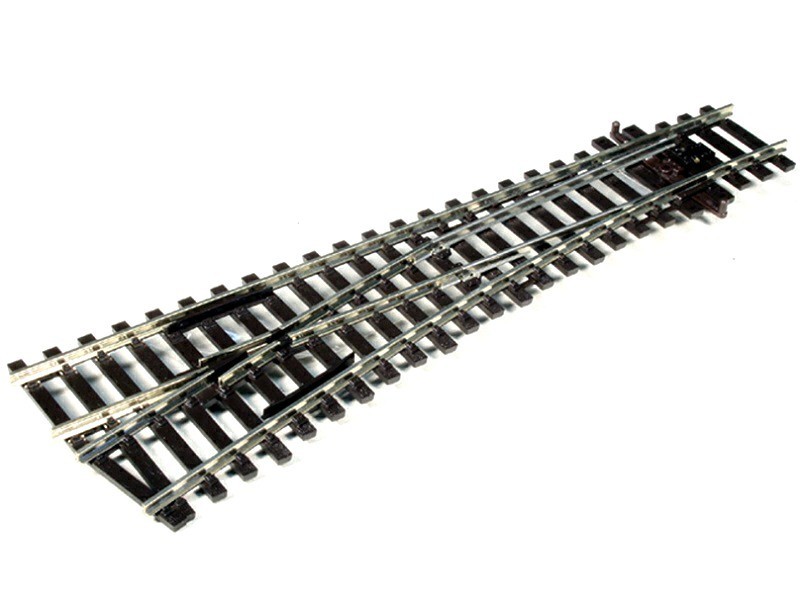 Peco SL-92 Streamline Code 100 OO/HO, SL-92 Turnout, Small Radius, Left Hand