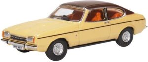 OXFORD DIECAST 76CPR002 FORD CAPRI SAHARA BEIGE OO gauge