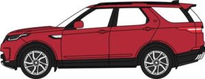 OXFORD DIECAST 76DIS5003 Land Rover Discovery 5 FIRENZE RED OO gauge