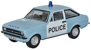 OXFORD DIECAST 76ESC004 FORD ESCORT POLICE OO gauge