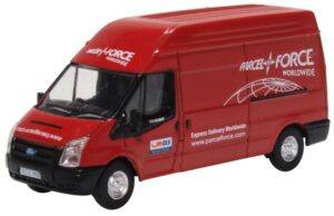 OXFORD DIECAST 76FT034 FORD TRANSIT MK5 PARCELFORCE OO gauge