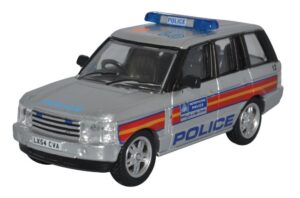 OXFORD DIECAST 76RR3004 METROPOLITAN POLICE RANGE ROVER OO gauge