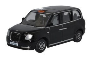 OXFORD DIECAST 76TX5001 LEVC ELECTRIC TAXI BLACK  OO gauge