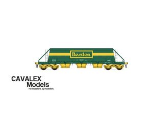 CAVALEX PHA/JGA BOGIE BARDON HILL QUARRIES (Green and Yellow) SINGLE HOPPER WAGON OO Gauge