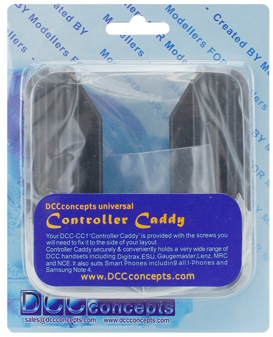 DCCconcepts DCC-CC1 Controller Caddy' Universal Handset Holder (Single Pack)
