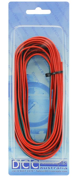 DCCconcepts DCD-RGB 3-Wire RGB Ribbon (5m) - Rainbow Railways