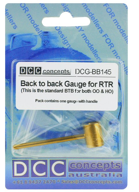 DCCconcepts DCG-BB145 Back to Back OO/HO (Standard) 14.5mm