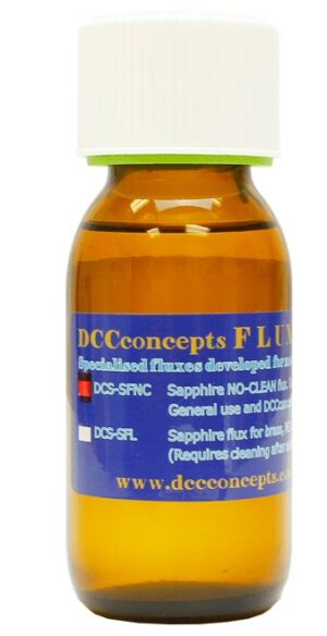 DCCconcepts DCS-SFNC Sapphire No-Clean Flux 50mL -