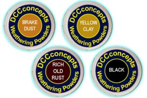 DCCconcepts DCW-LRD Weathering Set - Locos and Wagons