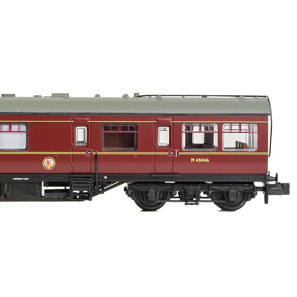 Graham Farish LMS 50ft Inspection Saloon BR Maroon, 374-880 - N Gauge