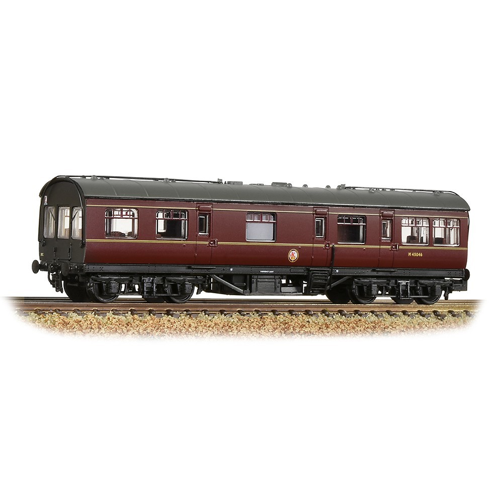 Graham Farish LMS 50ft Inspection Saloon BR Maroon, 374-880 - N Gauge