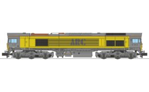 Revolution Trains RT-N59-102DC Class 59 - 59/1 ARC Mustard Livery 59102 Village of Chantry N Gauge