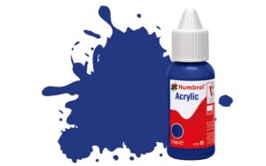 Humbrol DB0025 No 25 Blue Matt Acrylic Paint (14ml) - DB0025