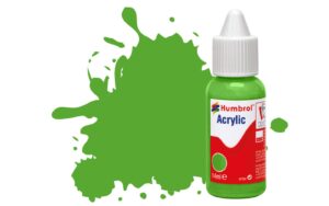 Humbrol DB0037 No 37 Bright Green Matt Acrylic Paint (14ml) - DB0037