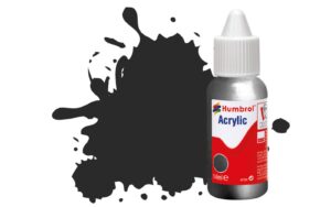 Humbrol DB0053 No 53 Gunmetal Metallic Acrylic Paint (14ml) - DB0053