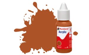 Humbrol DB0062 No 62 Leather Matt Acrylic Paint (14ml) - DB0062