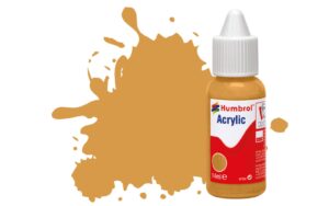 Humbrol DB0063 No 63 Sand Matt Acrylic Paint (14ml) - DB0063