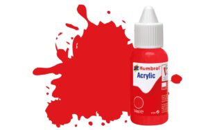 Humbrol DB0209 No 209 Fire Orange Gloss Acrylic Paint (14ml) - DB0209