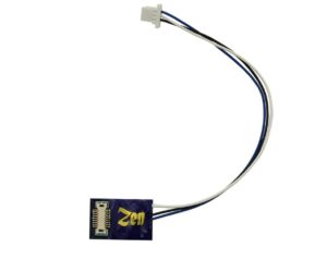 DCCconcepts DCD-ZNN18.4 Zen Blue+ Decoder: Super-Small Next18 Direct Decoder – 4 Function