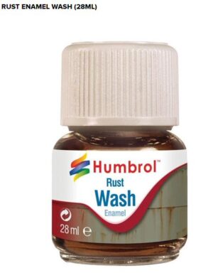 HUMBROL AV0210 ENAMEL RUST WASH (28ML) AXV0210