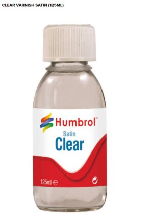 HUMBROL AC7435 CLEAR SATIN VARNISH (125ML)