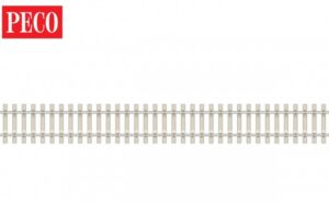 Peco SL-102F Flexible Track, Concrete Sleeper, Finescale CODE 75 HO/OO Gauge SINGLE LENGTHS