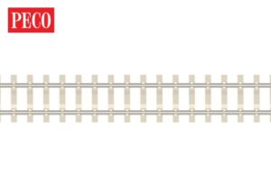 Peco SL-302 Flexible Track with Concrete Sleeper CODE 80 N Gauge Full Box (25) - NOW SL-303