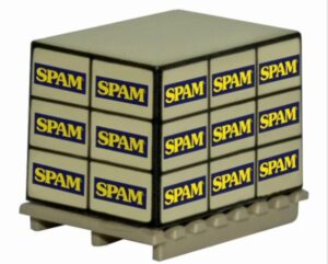 OXFORD DIECAST 76ACC010 PALLET LOADS SPAM - OO gauge
