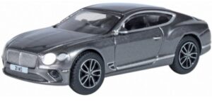 OXFORD DIECAST 76BCGT002 BENTLEY CONTINENTAL GT SPORT TUNGSTEN - OO gauge