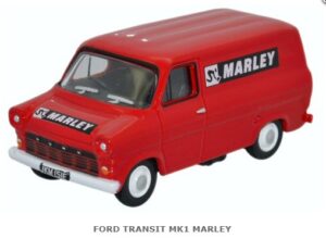 OXFORD DIECAST 76FT1006, FORD TRANSIT MK1 MARLEY, OO Gauge