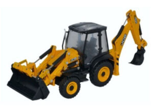 OXFORD DIECAST 763CX001 JCB 3CX ECO BACKHOE LOADER - OO gauge
