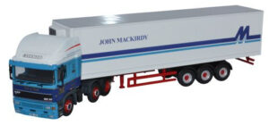 OXFORD DIECAST 76EC002 ERF EC OLYMPIC FRIDGE JOHN MACKIRDY LTD- OO gauge