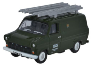 OXFORD DIECAST 76FT1002, FORD TRANSIT MKI POST OFFICE TELEPHONES, OO Gauge