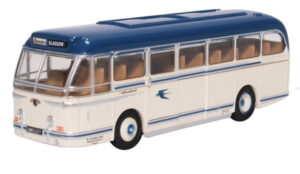 OXFORD DIECAST 76LRT009 LEYLAND ROYAL TIGER ALEXANDER BLUEBIRD - OO gauge