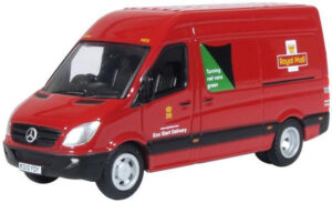 OXFORD DIECAST 76MSV003 MERCEDES SPRINTER VAN ROYAL MAIL - OO gauge