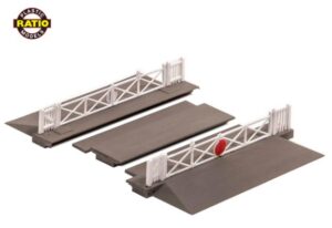 Peco Ratio 234 Level Crossing with Gates N Gauge